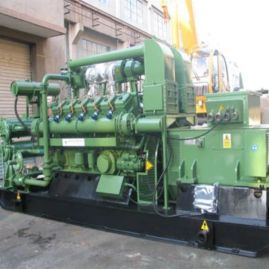 Biogasgenerator för el